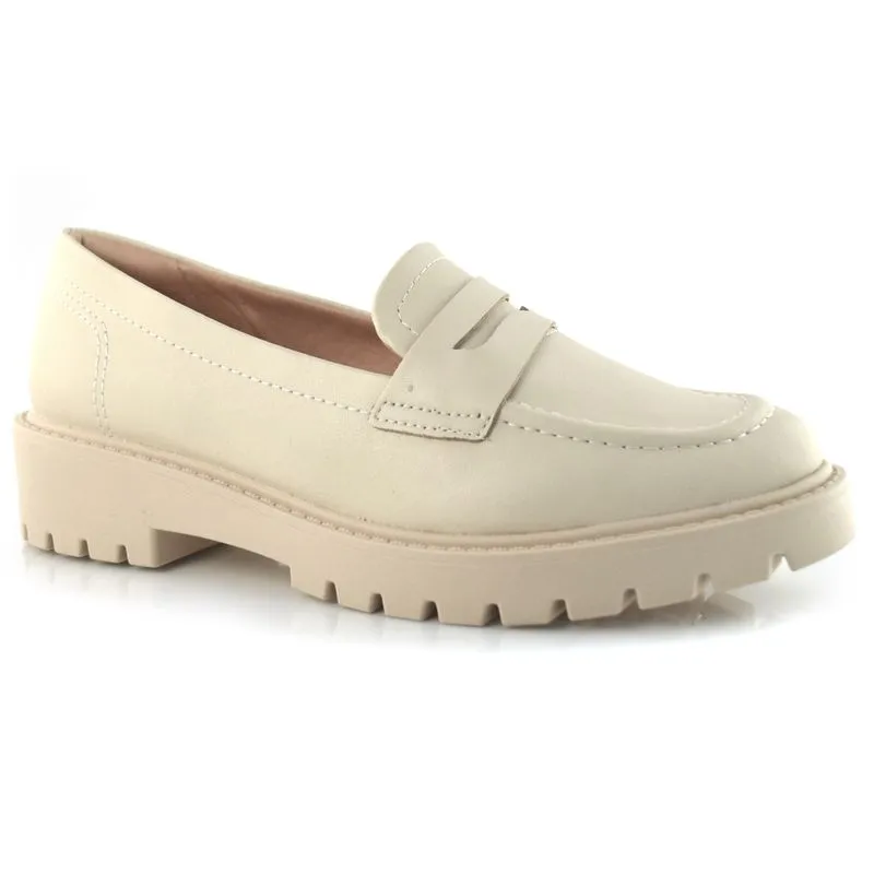 Mocassim Feminino Ramarim Creme 23-11201 34