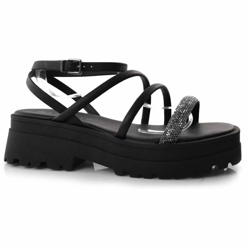 Sandália Tratorada Feminina Ramarim Preto 23-38204 33