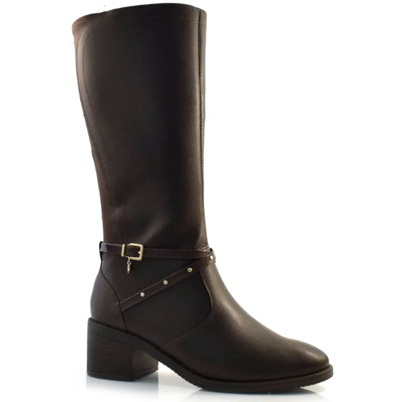 Bota Montaria Feminina Ramarim Marrom 24-59131 37