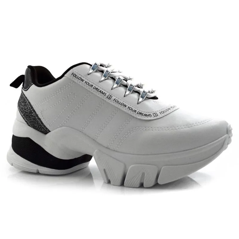 Tênis Casual Feminino Ramarim Branco 24-80102 35