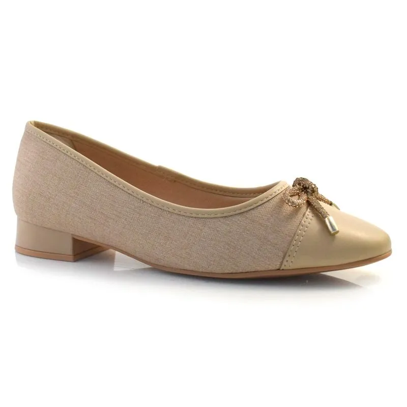 Scarpin Feminino Ramarim Creme 24-15202 35