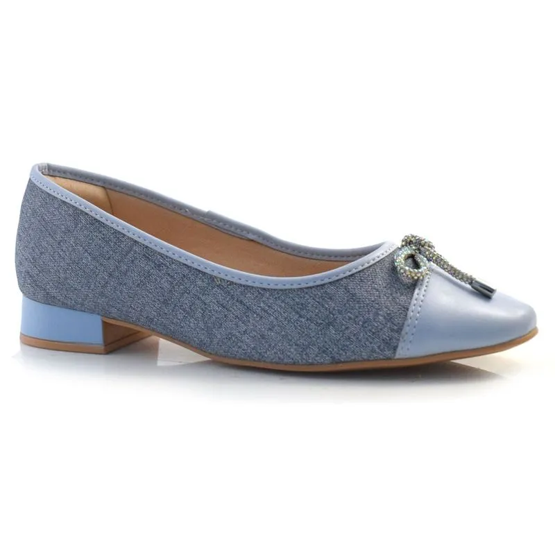 Scarpin Feminino Ramarim Azul 24-15202 40