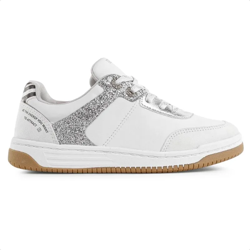 Tênis Ramarim Casual Feminino 37 / Branco / Prata
