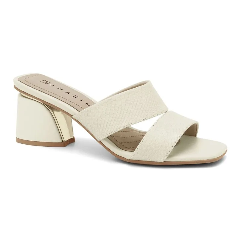 Tamanco Salto Bloco Coconut Ramarim 2428201-3 35