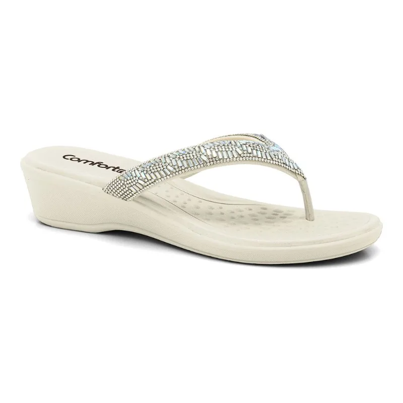 Chinelo Anabela Coconut Comfortflex 2472431-2 37