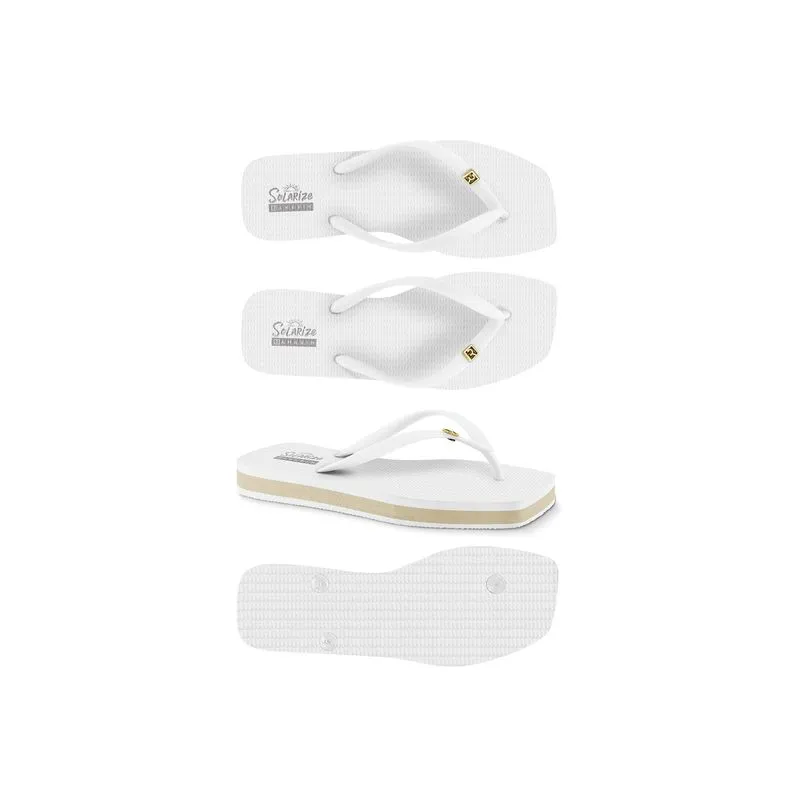 Chinelo Plataforma Solarize Branco Ramarim 244235-3 35