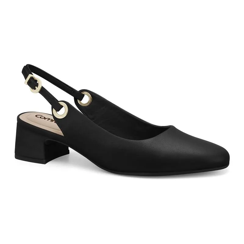 Slingback Preto Comfortflex 2598331-9 33