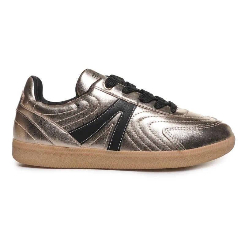 Tênis Dourado Ramarim Matelassê Feminino OURO/PRETO - 37