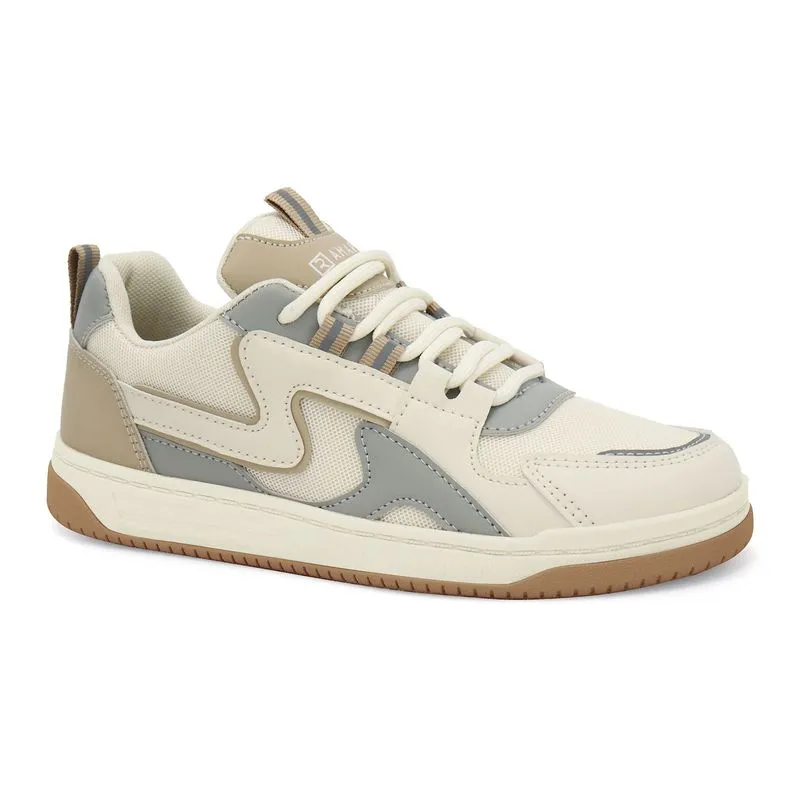 Tênis Casual Branco/Almond/Capri Ramarim 2563131-1 34