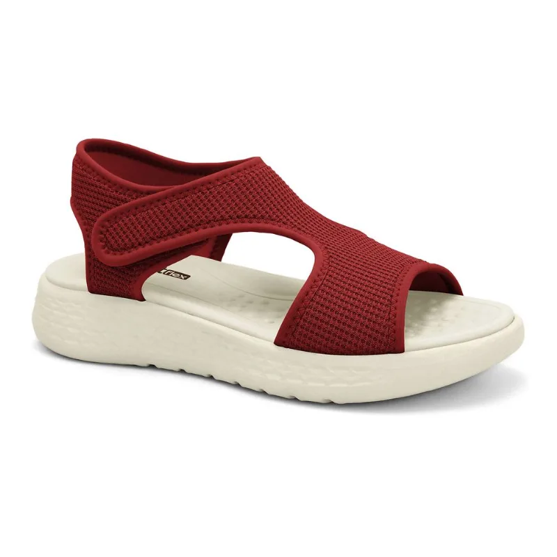 Sandália Super Leve Carmim Comfortflex 2547304-2 38
