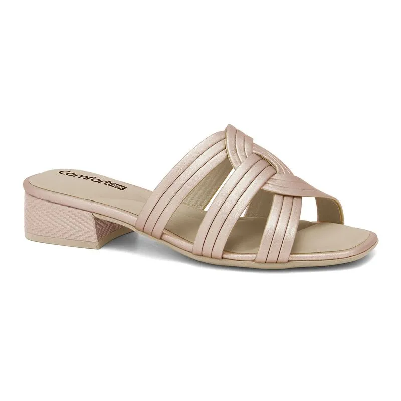 Tamanco Salto Baixo Ballet Comfortflex 2555301-3 34