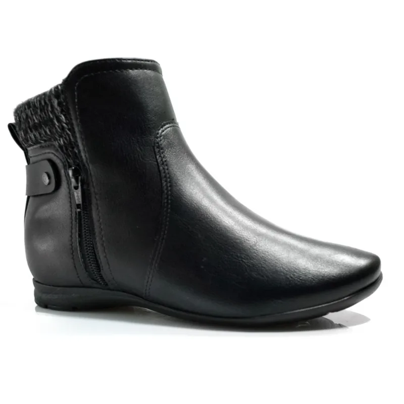 Ankle Boots Feminino Comfortflex Preto 2591301 40