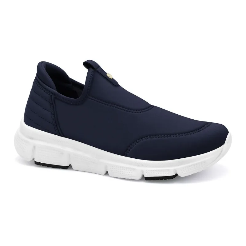 Tênis Knit Total Care Marinho Comfortflex 2590302-7 35