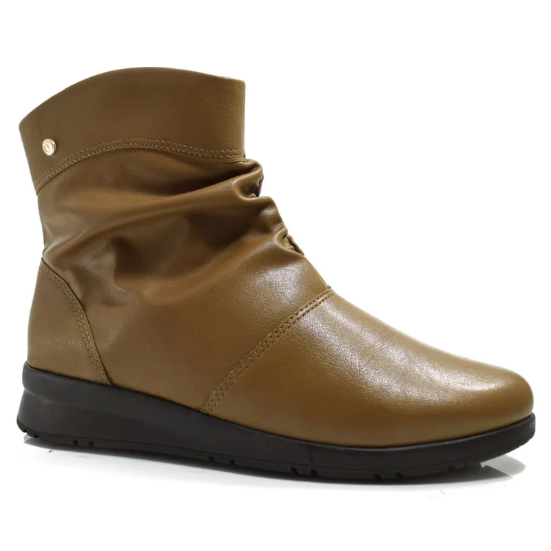 Ankle Boots Feminino Comfortflex Marrom 2592301 37