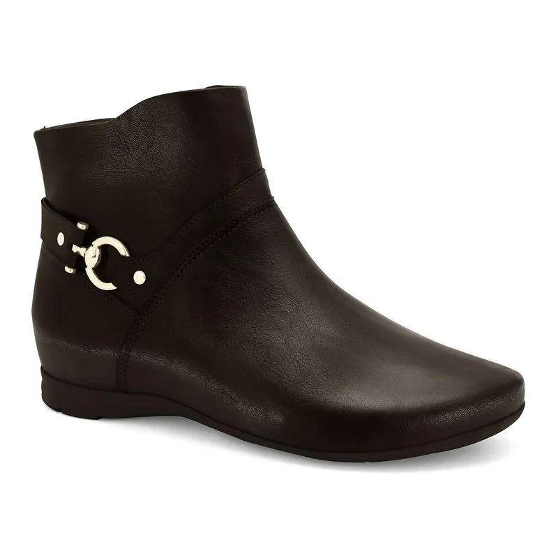 Bota Cano Curto Café Comfortflex 2591303-6 37