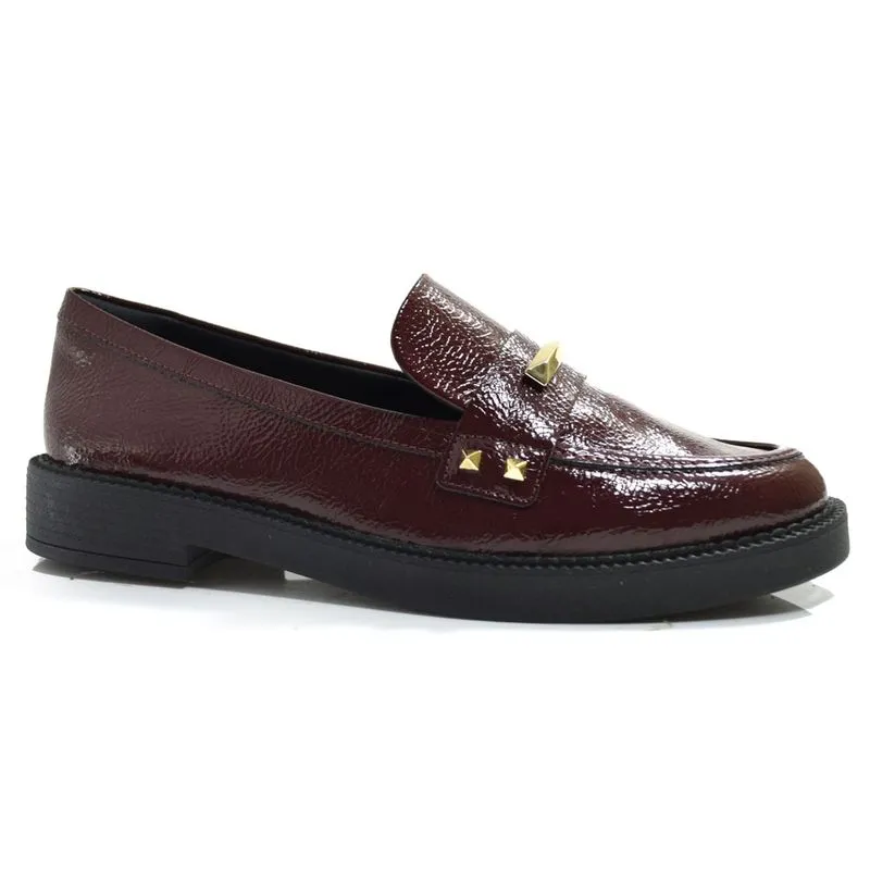 Mocassim Feminino Ramarim Bordô 2511102 40
