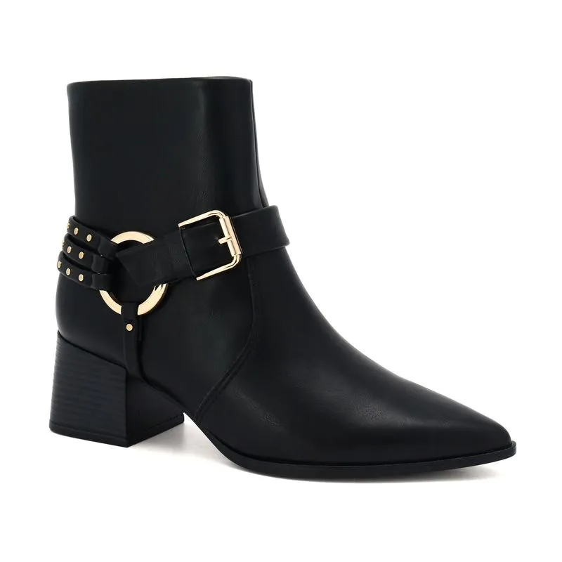 Bota Cano Curto Preta Ramarim 2559131-1 33