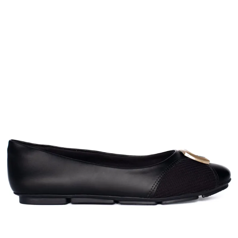 Sapatilha Feminina Comfortflex Preto - 39