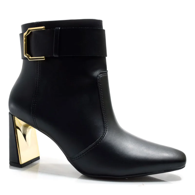 Ankle Boots Feminino Ramarim Preto 2560102 37