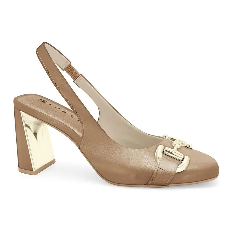 Slingback Caqui Ramarim 2518102-3 39