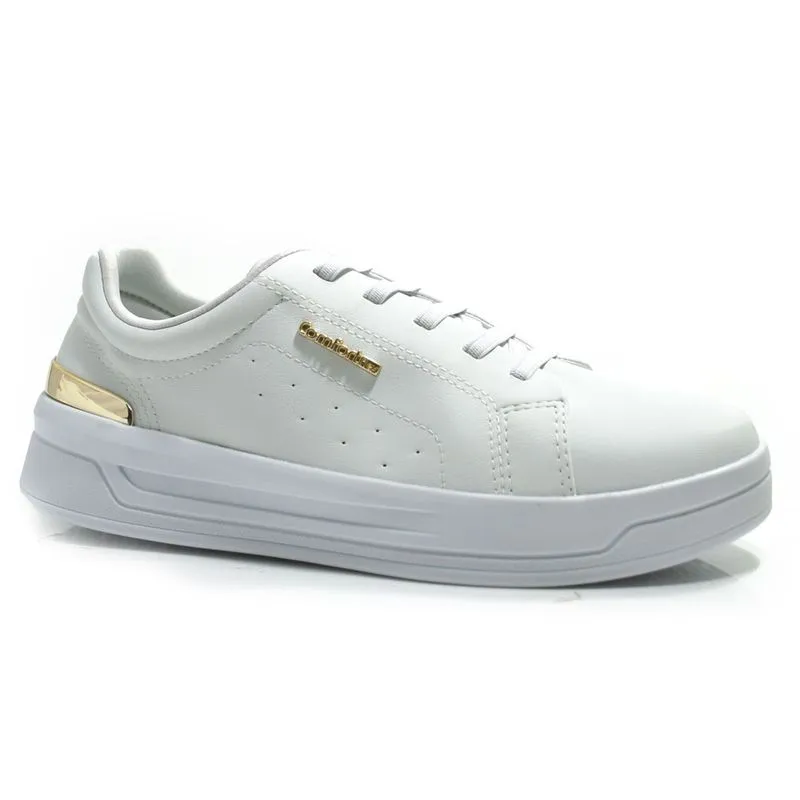 Tênis Branco Casual Feminino Comfortflex Branco 2587302 34