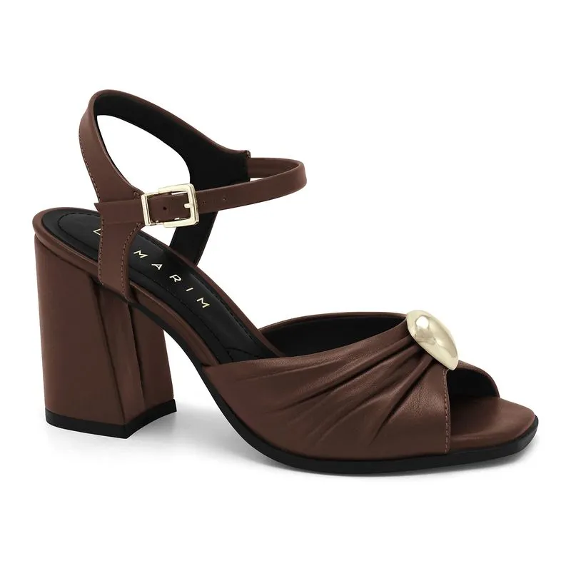 Sandália Salto Bloco Rum Ramarim 2541107-1 38