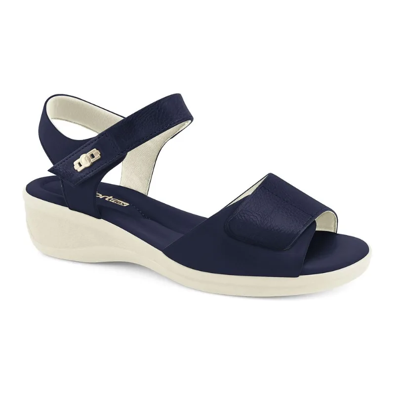 Sandália Ultramacio Marinho Comfortflex 2588404-4 35