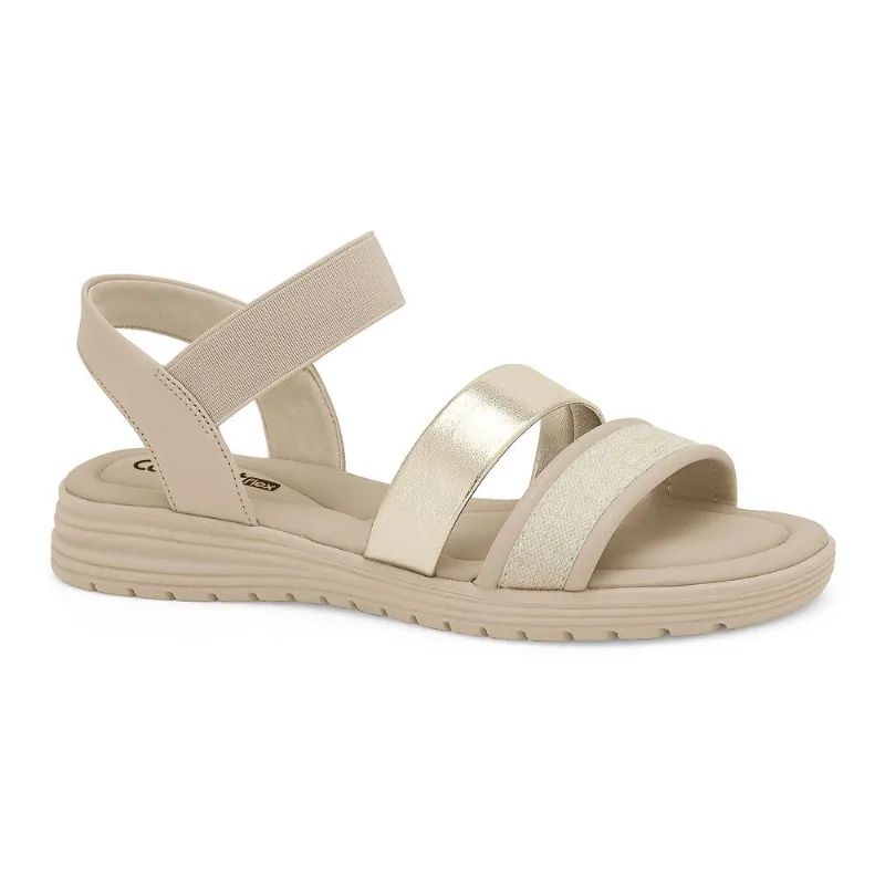 Sandália Papete Almond Comfortflex 2551406-1 33