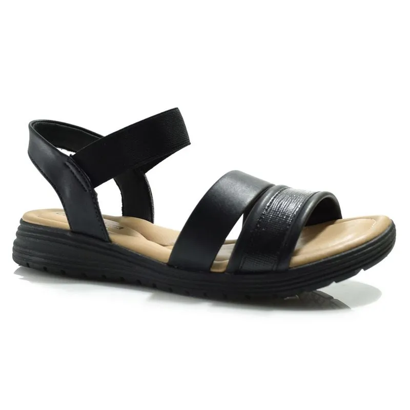 Papete Feminina Comfortflex Preto 2551406 40