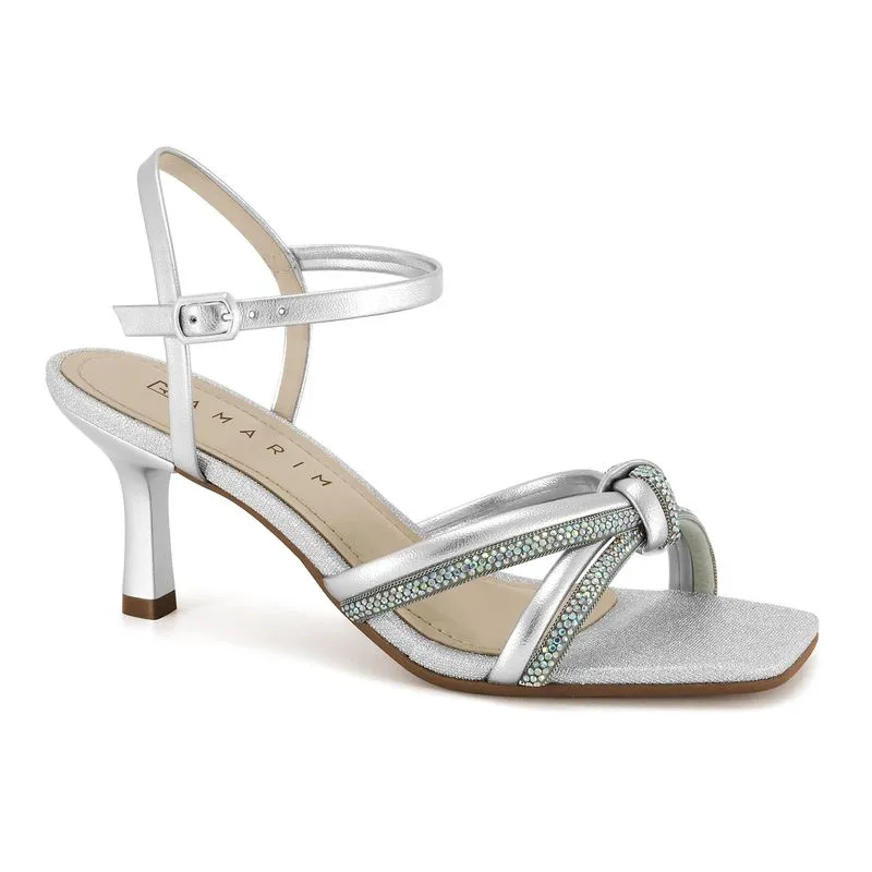 Sandália Salto Fino Prata Ramarim 2527207-2 40