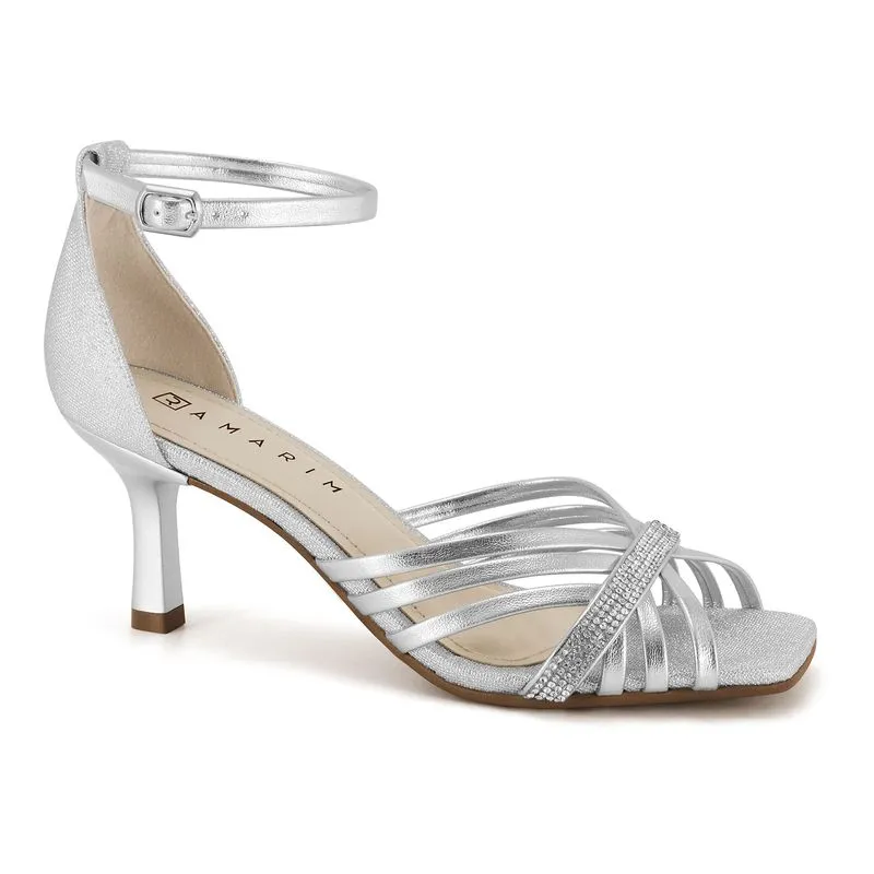 Sandália Salto Fino Prata Ramarim 2527206-1 40