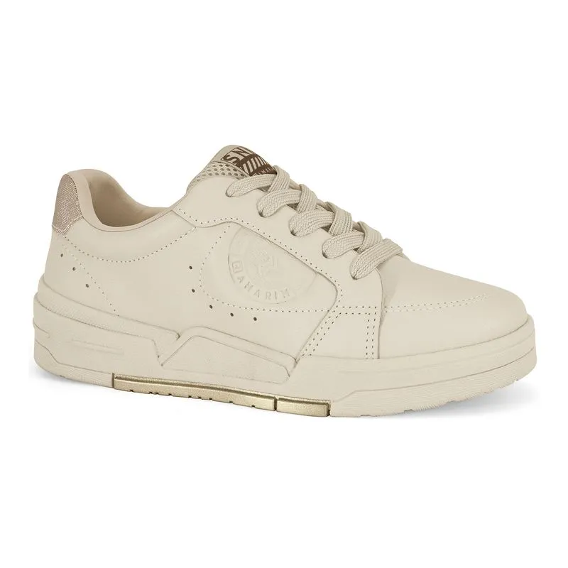Tênis Casual Creme Ramarim 2589205-1 38