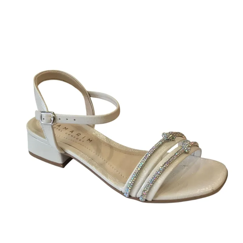 Sandália Feminina Ramarim Verniz Glam Bege 25-48208 39 / Bege