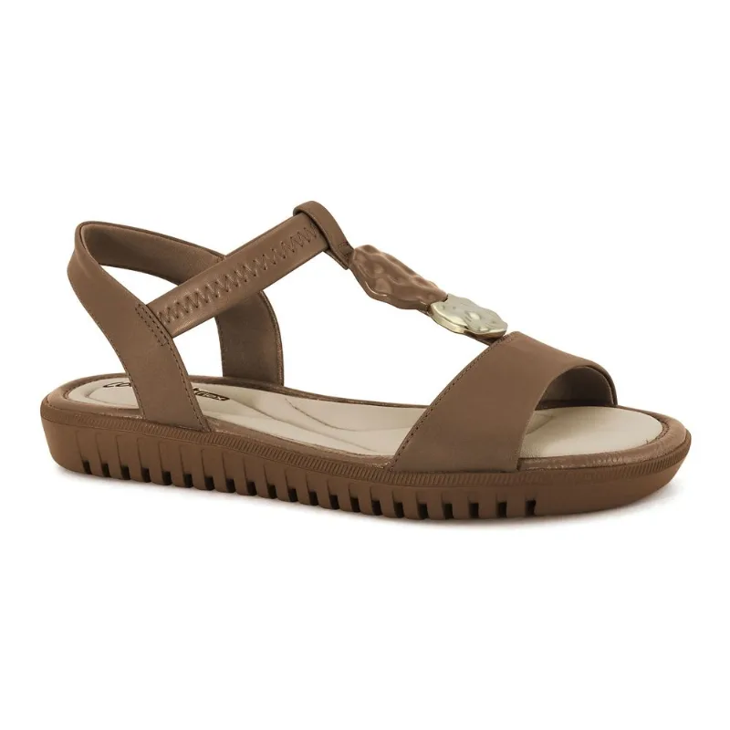 Sandália Super Flexível Cacau Comfortflex 2582404-1 34