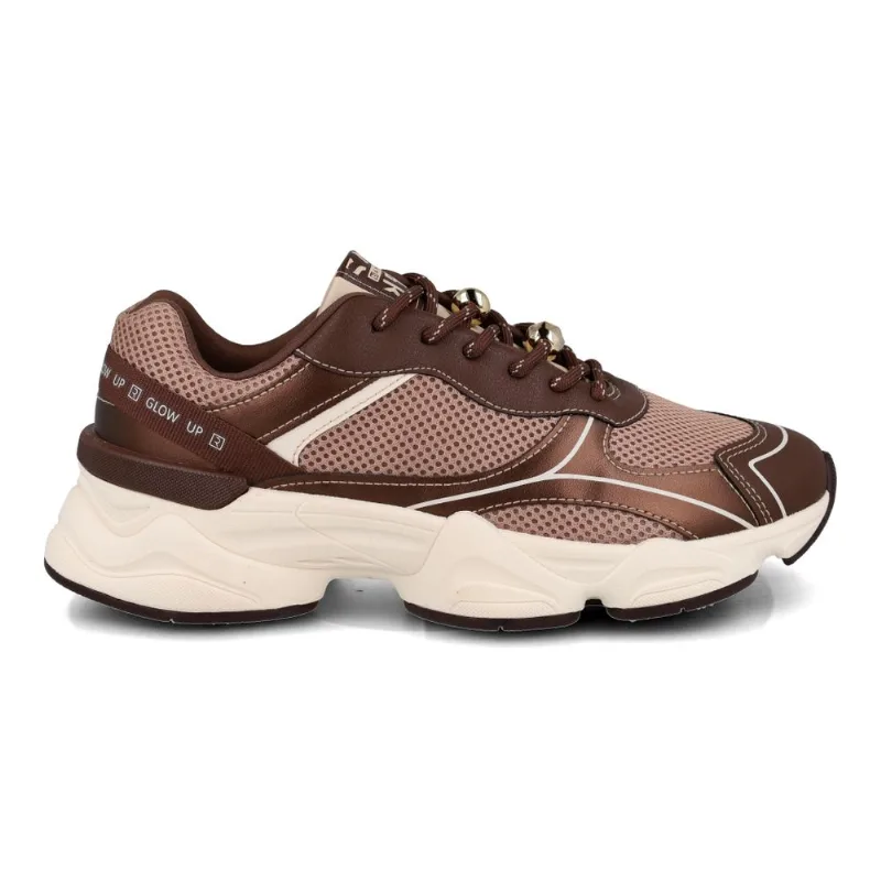 Tênis Casual Ramarim Fleecy Plus Feminino Marrom 38