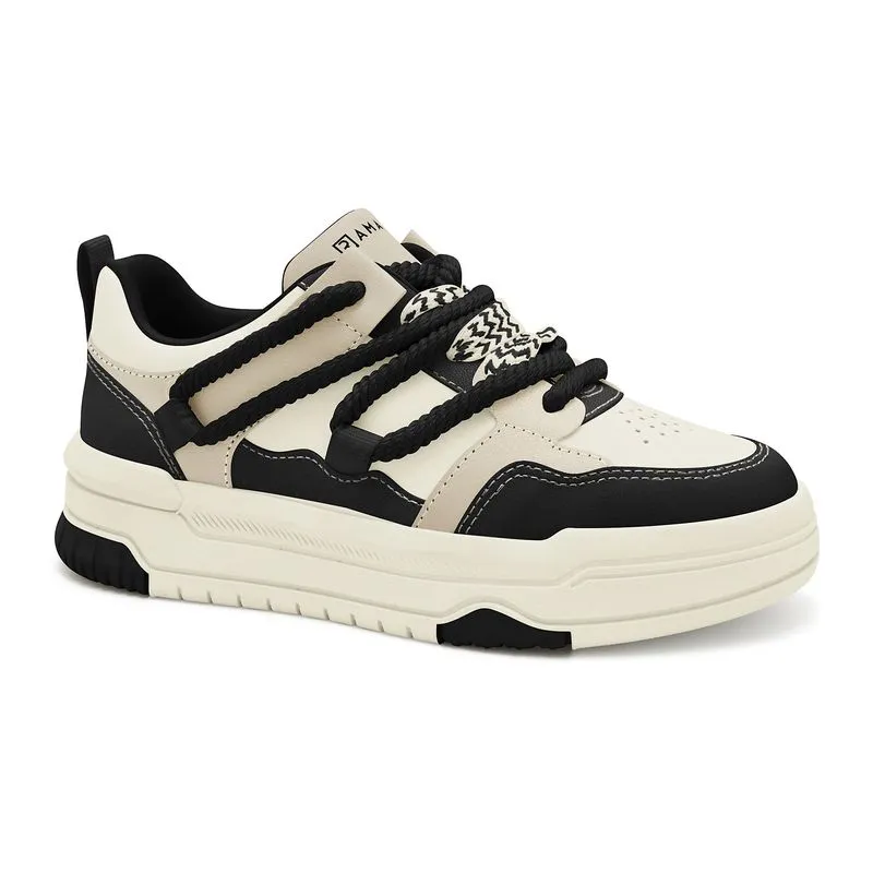 Tênis Casual Coconut/Preto Ramarim 2594204-3 37