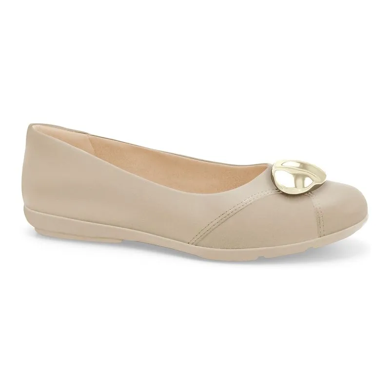 Sapatilha Ajuste Perfeito Almond Comfortflex 2663301-3 37