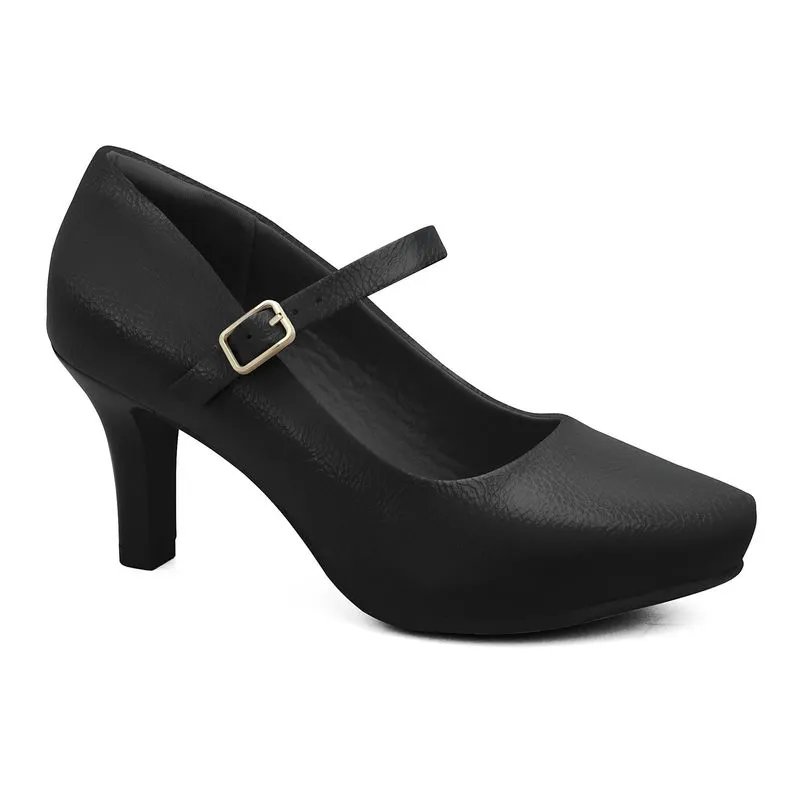 Scarpin Preto Comfortflex 2685302-6 38