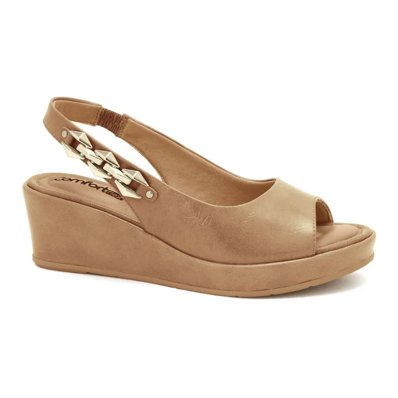 Sandália Anabela Macchiato Comfortflex 2653303-1 33