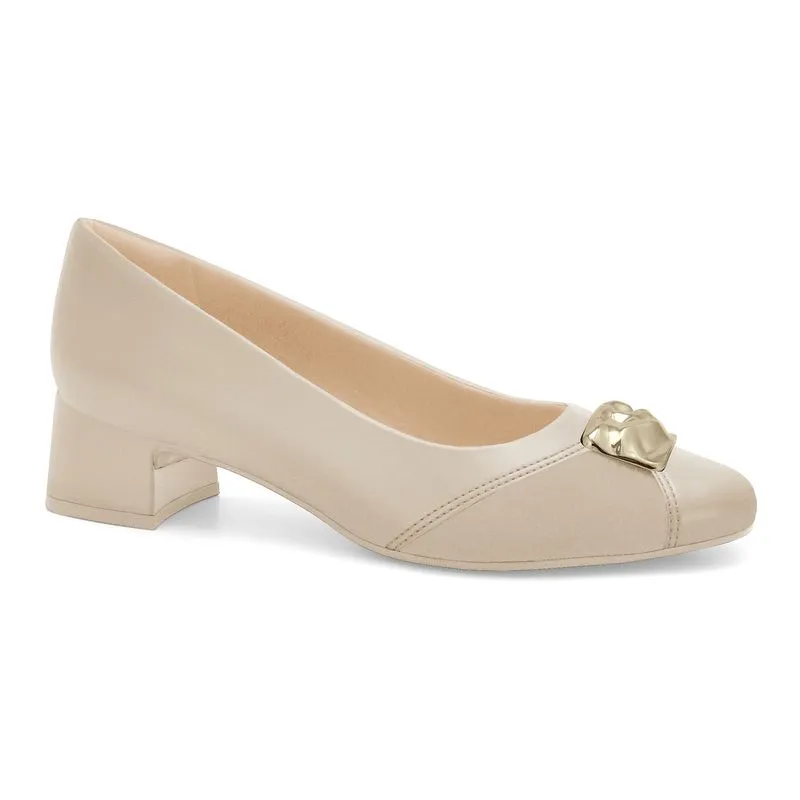 Scarpin Ajuste Perfeito Almond Comfortflex 2698305-3 39