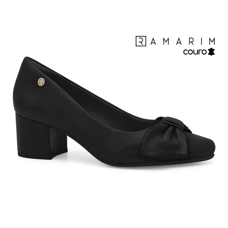 Scarpin Total Comfort Preto Ramarim 2662103-4 40