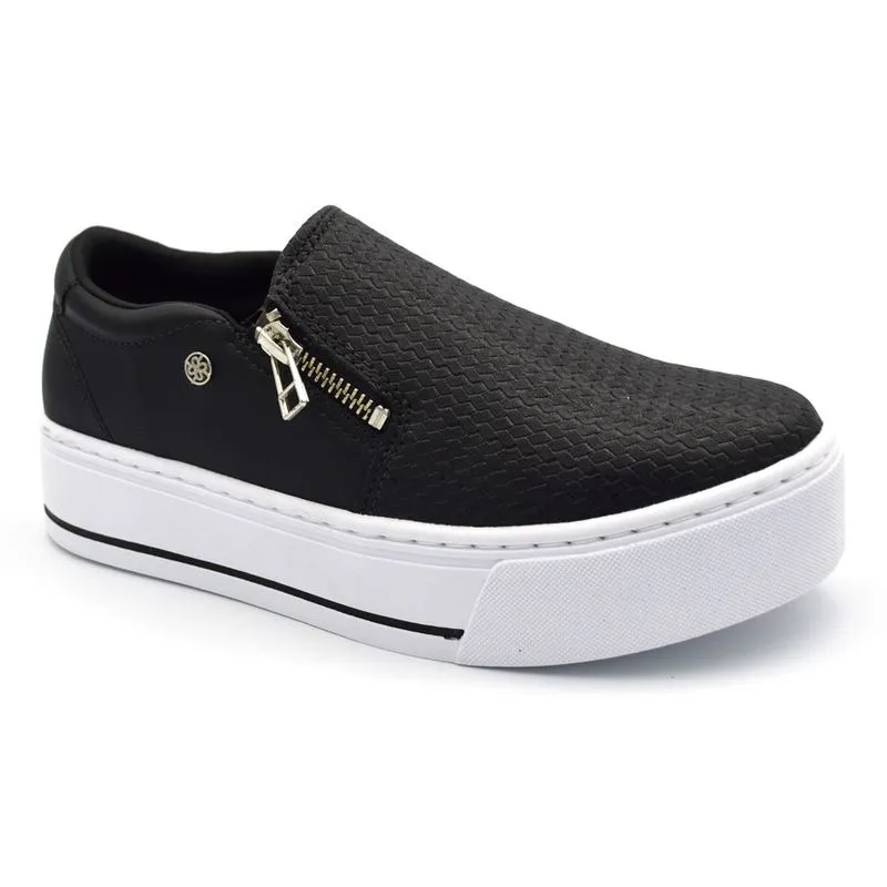 Tênis Slip On Feminino Ramarim Preto 2697101 38