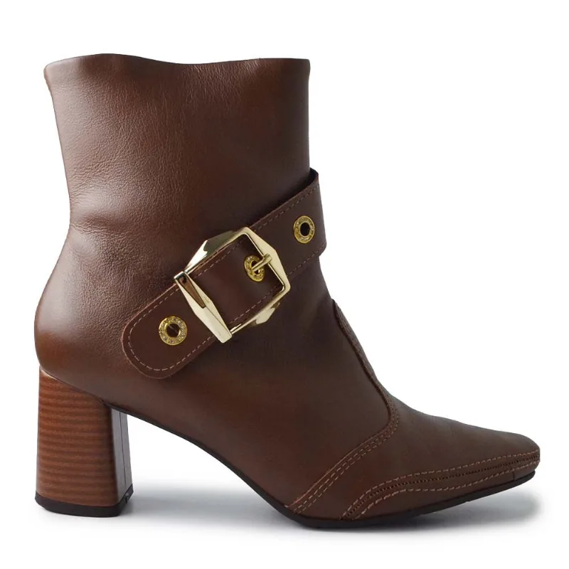 Bota Cano Curto Ramarim Feminina 2659103 01 NP FALL/CAPUCCINO 35