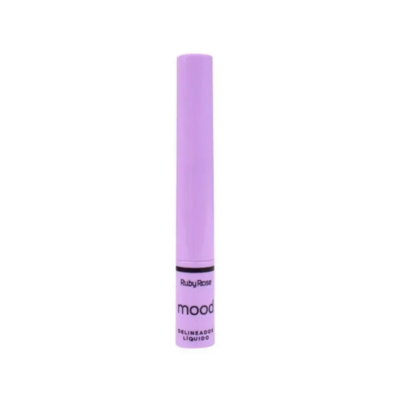 Delineador Líquido Ruby Rose Mood Preto 2ml Hb-f511