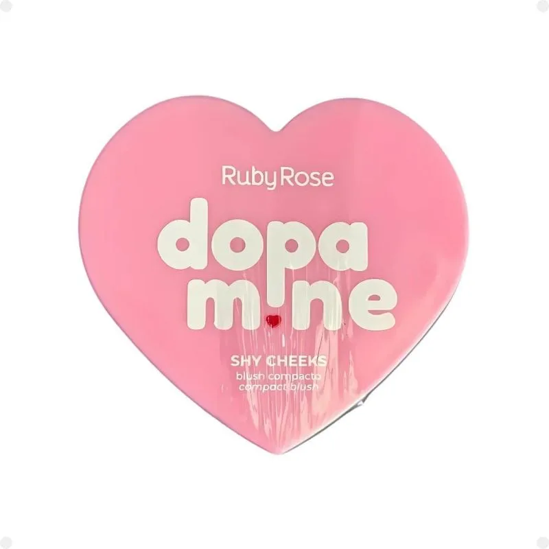 Blush Compacto Ruby Rose Dopamine Shy Cheeks Rosy Whisper