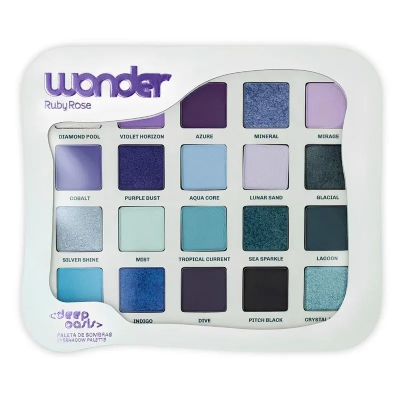 Paleta De Sombras Ruby Rose Wonder Deep Oasis Hb-e2211