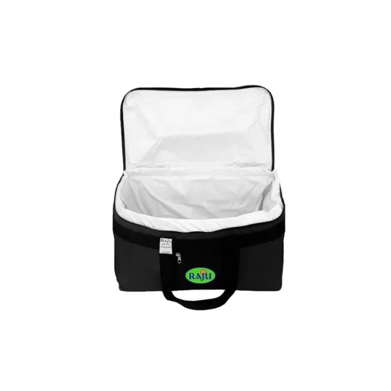 Kit 2 Bolsa Sacola Térmica Preta 20 Litros Conserva Até 10h