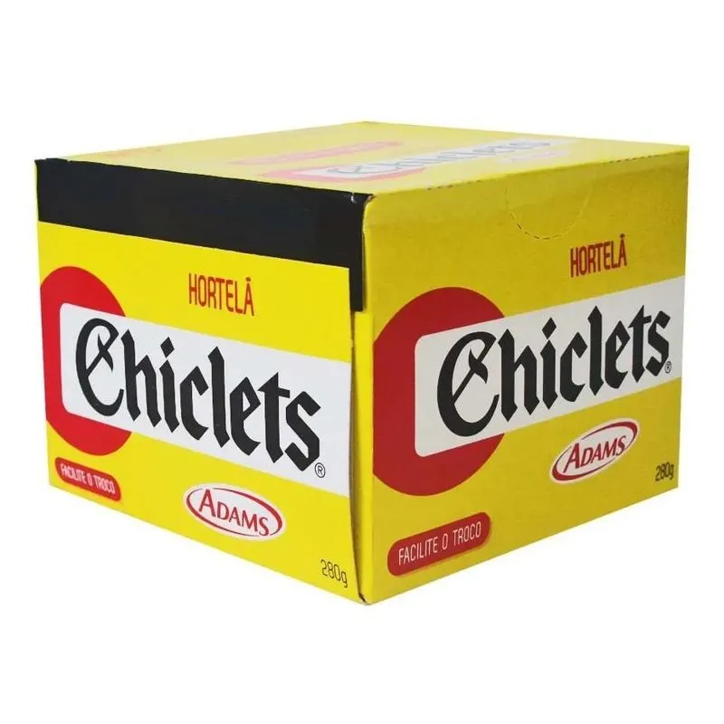 5x Adams Chiclets - Menta - Unidade - 1