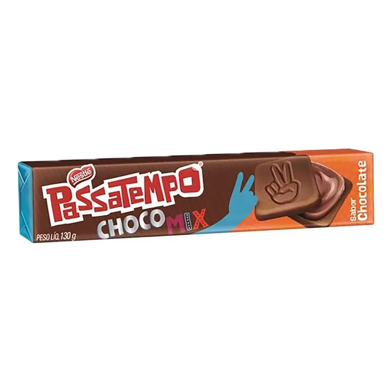 5x Nestlé Passatempo Choco Mix - Chocolate - 130 G - Unida