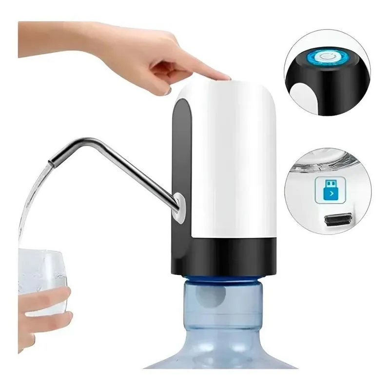 Bebedouro Bomba Elétrica Filtro Para Galão De Água 10/20 Lts